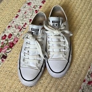 SOLD White Slip-on Chucks